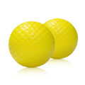 2/4/6/10pcs Yellow PU Foam Golf Balls Sponge Elastic Indoor Outdoor Practice Training Durable for Sports Accessories TMZ.