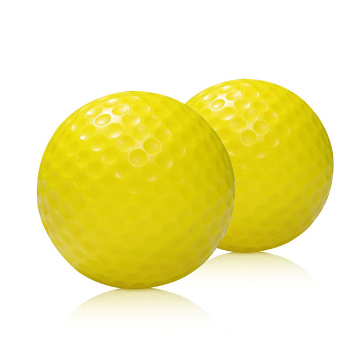 2/4/6/10pcs%20Yellow%20PU%20Foam%20Golf%20Balls%20Sponge%20Elastic%20Indoor%20Outdoor%20Practice%20Training%20Durable%20for%20Sports%20Accessories%20TMZ%20-%20Image%203