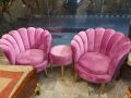 customized bedroom chairs set with table 10 years guarantee foam and structure all colours customize available. 
