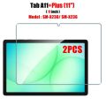 2PCS For Tab A11 Plus A11+ 11 in Tempered Glass Screen Protector On Tab A11 8.7 inch 2025 Protective Film.