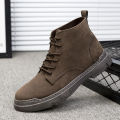 🔥Spot products🔥Fashion men Martin boots outdoor ankle boots men work shoes durable. 