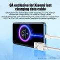 67W USB Fast Charger Quick Charging 3.0 Wall Phone Adapter for Redmi Poco USB Charger Type C Cable.