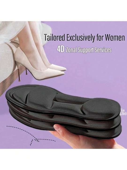 4D%20Women's%20Soft%20Memory%20Foam%20Insoles,%20Perfect%20for%20High%20Heels%20Flats,%20Sweat%20Absorbing%20and%20Breathable,%20Washable%20Replacement%20Insoles%20-%20Image%202