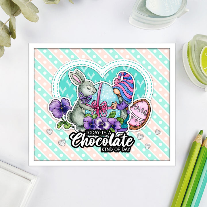 1%20set%20Original%20Design%20Easter%20Bunny%20And%20Dwarf%20Clear%20Stamp%20And%20Cutting%20Dies%20Bundle-Includes%20Metal%20Dies,Knife%20Mold,Silicone%20Stamps%20-%20Image%202