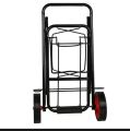 Adjustable Folding luggage Trolley - Supermarket Luggage Cart & Hand Trolley | Portable, Heavy-Duty Design for Easy Transport & Storage. 