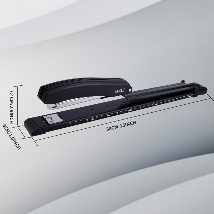 Eagle%20LONG-ARM%20Stapler%20With%20Built-in%20Ruler%20&%20Adjustable%20Paper%20Guide,%20Rotatable%20anvil,%20school%20and%20office%20binding%20supplies%20-%20Image%202