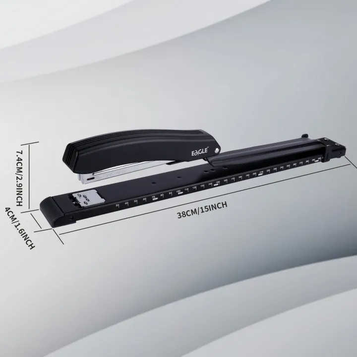 Eagle%20LONG-ARM%20Stapler%20With%20Built-in%20Ruler%20&%20Adjustable%20Paper%20Guide,%20Rotatable%20anvil,%20school%20and%20office%20binding%20supplies%20-%20Image%202