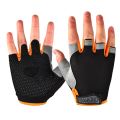 Half Finger Outdoor Cycling Anti Slip Anti Sweat Men Women Half Finger Gloves Breathable Anti Shock Sports Gloves. 