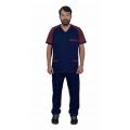 Doctors outfit OT uniform kit scrub suits multicolor design blue maroon. 