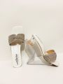 Super Gorgeous High Quality Glass Heel Party Shoes for Ladies and Girls | Party Glass Heel.