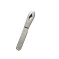 1pc Stainless Steel Double-Sided Nail File for Shaping and Buffing Nails. 
