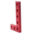 Carpenter Square, L Square Right Angle Ruler ,Small Pocket Wood Working Tool, Aluminum Framing Alloy Square for Measuring Layout. 