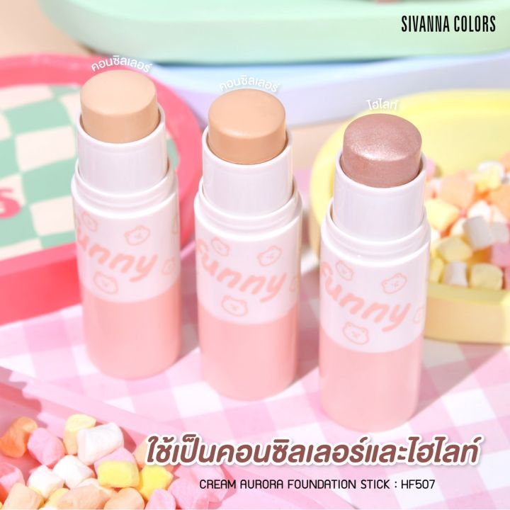 Hf507%20Sivanna%20Colors%20Cream%20Aurora%20Foundation%20Stick%20-%20Image%206