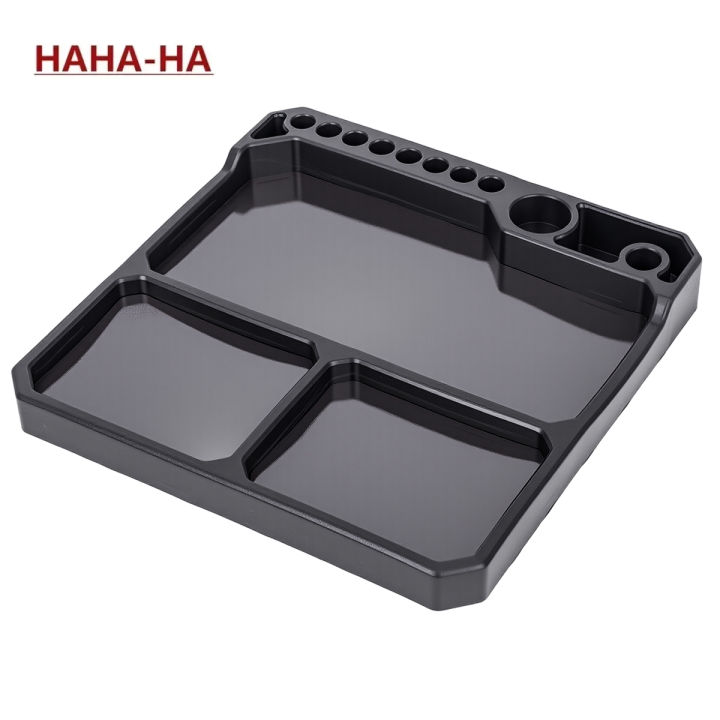 1Pcs Silicone Parts Tray with Tool Stand 155*155mm for 1/18 1/24 1/10 RC Car Boat Airplane Model
