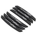 6Pcs Auto Car Door Edge Protection Guards Buffer Trim Molding Protection Strip Scratch Protector Car Door Crash Bar for Audi BMW. 