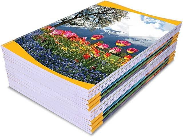 Register Rough work notebook single line of 200, 300 and 500 pages pack of 1