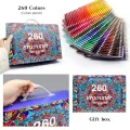 Brutfuner 48/72/120/150/160/180Colors Pencils Professional Oil Wood Soft Watercolor Pencil For School Draw Sketch Art Supplies. 