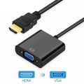 Vivid 1080p HDMI to VGA Adapter - Connect PC, Laptop, PS4 to VGA Monitor & Projector 6ft. 
