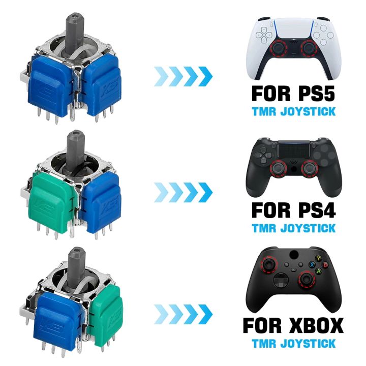 2/10pcs%20TMR%20Electromagnetic%20Effect%20Joystick%20Replacement%203D%20Analog%20Stick%20for%20PS5/PS4/XBOX%20Controller%20Gamepad%20-%20Image%202