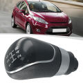 5 Speed Gear Shift Knob For Ford Fiesta MK7 2008 - 2013 Focus MK2/FL 2008 - 2011 Manual Transmission Lever. 
