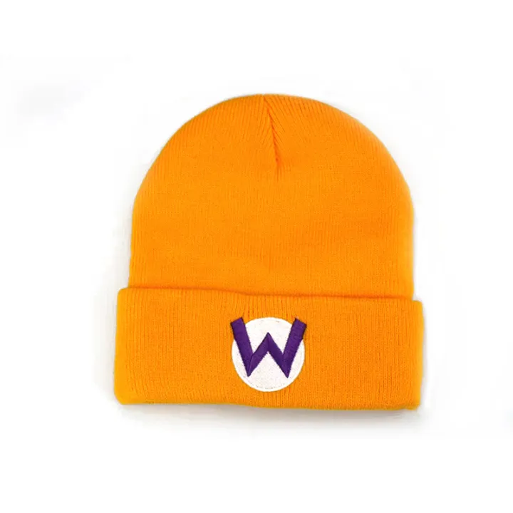 Anime%20Odyssey%20Hat%20Cosplay%20Super%20Luigi%20Brothers%20Letter%20Embroidery%20Knitted%20Hat%20Unisex%20Autumn%20And%20Winter%20Warm%20Hat%20-%20Image%203