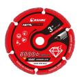 EZARC Diamond Cutting Wheel 3X3/8 Inch & 4-1/2X7/8 Inch for Metal,Cut Off Wheel with 5000+ Cuts on Rebar,Steel,Iron and INOX. 