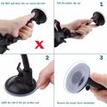 360° Rotating Car Phone Holder Universal Windshield Dashboard Mount Cellphone Stand  GPS Phone Flexible Bracket Auto Accessories. 