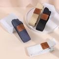 Multifunctional Yoga Mat Leather Label Strap - Yoga and Pilates Stretch Strap, Perfect for Fitness and Training.