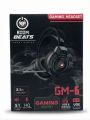 Boom Beats GM-6 Gaming Headset | 5.1 Surround Sound, HQ Mic, USB & 3.5mm Jack | Soft Earpads. 