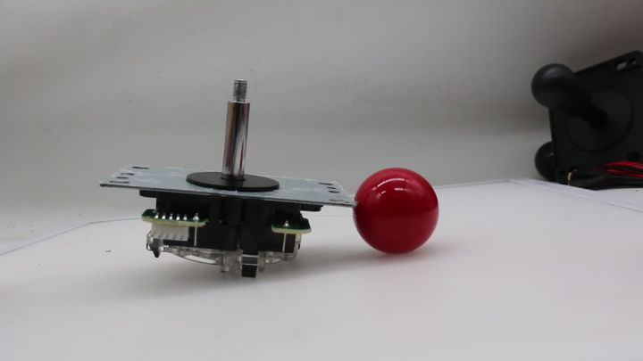 Copy Sanwa Joystick 8 Way Arcade Stick Battop Round Top 5Pins Connector For USB Board PC Game Console DIY Direction Controller