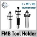 Face Endmill Adapter MT2 MT3 MT4 R8 FMB22 FMB27 BT30 NT30 NT40 Arbor Shell Mill Tool Holder Drawbar CNC Machine Tools.