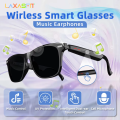 LAXASFIT New Camera Smart Music Women Men Sports Sunglasses Headphones Wireless BT Talk Headset HIFI Audio Bluetooth Glasses. 