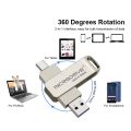 2 in 1 Premium metal body Pendrive (USB 2.0 / 3.0).
