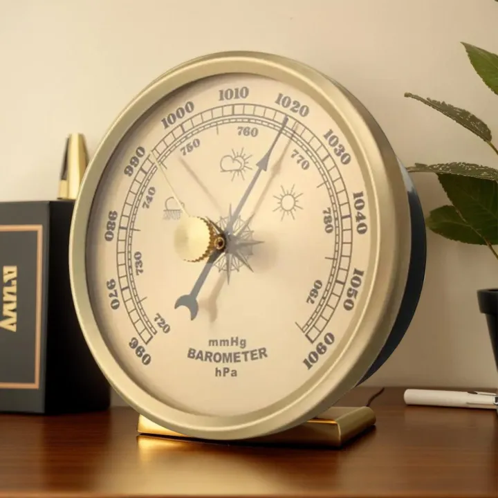 Barometer Outdoor Weather Station for Garden Portable Weather Barometer ...