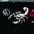 New 3D scorpion stickers waterproof for car fender decoration front-back door. 