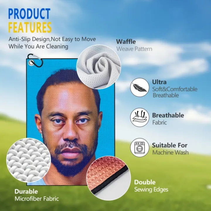 Tiger%20Design%20Funny%20Microfiber%20Premium%20Golf%20Towel,%20Printed%20Golf%20Towels%20for%20Golf%20Bags%20for%20Men&Women,%20Golf%20Accessories%20For%20Dad%20-%20Image%204