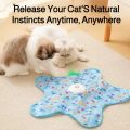 Smart Sensor Electric Cat Toy Realistic Running Mouse Interactive Feather Entertainment for Indoor Cats. 