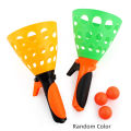 Pop-Pass-Catch Ball Game for Children Catching Ball Launcher Sports Toy Outdoor Indoor Party Parent-child Funny Kid Adult Toy.