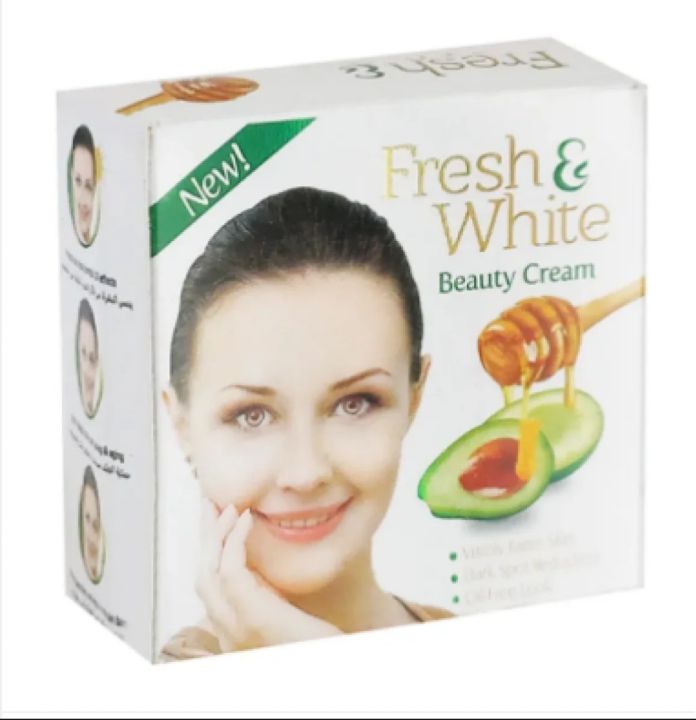 Fresh and white beauty cream