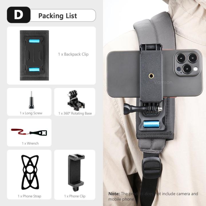 Vamson%20for%20Insta360%20X3%20Accessories%20360%20Degree%20Rotary%20Backpack%20Clip%20Clamp%20Mount%20for%20Insta360%20One%20X2%20%20Action%203%202%20Go%20Pro%20Camera%20-%20Image%208