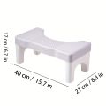 1pc Bathroom Squatty Potty Toilet Stool Pregnant Woman Seat Elderly Toilet Foot Stand Stool Shower Seat Bathroom Accessories. 