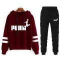 Autumn Winter Jogging Women's Tracksuit Casual Sports Suit Loose and Comfortable Daily Stripe Hoodie Two Piece Set Matching Sets. 