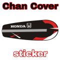 Chan Cover sticker for all bike 70 handa 125 good quality PVC sticker. 