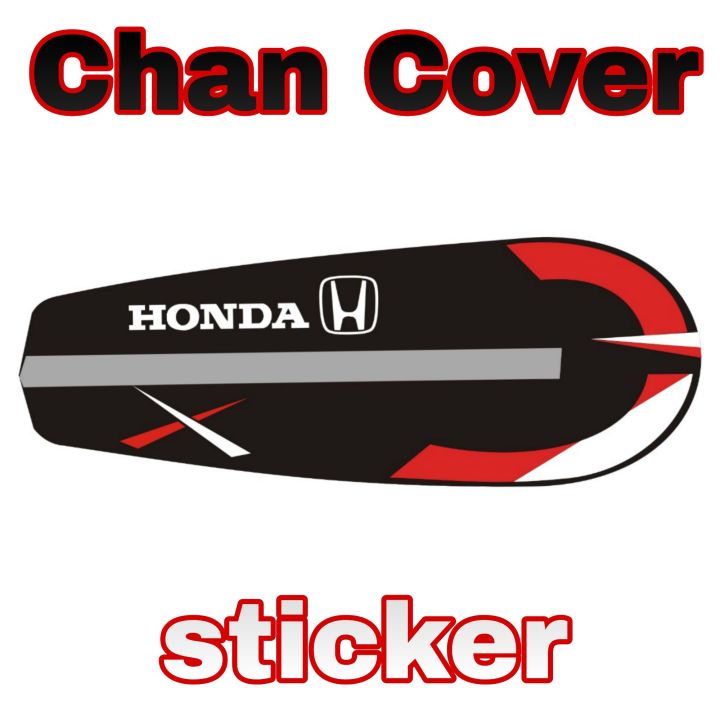 Chan Cover sticker for all bike 70 handa 125 good quality PVC sticker