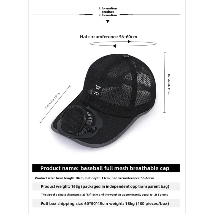 Breathable%20Sun%20Hat%20with%20Solar%20Fan,%20Sun%20Protection%20Baseball%20Cap%20with%20USB%20Charging%20Fan,%20Outdoor%20Sun%20Hat%20-%20Image%203