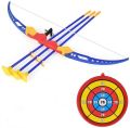 Kids Archery Bow and Arrow Toy set with Three suction cup Arrows / Teer / Tir / Dhonuk Multicolor.