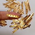 20 piece gold color 5/7/9 hole bar  spacer beads connector DIY jewelry findings accessories. 