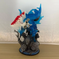23cm Pvc Naruto Gk Anime action Figure Hatake Kakashi toy Figure Statue Ornament Collection Model Decora Figurine  . 