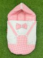 Minion Style Cotton Baby Sleeping Bag & Carry Nest for New Born (0-6 Months) Lightweight. 