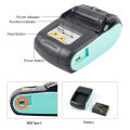 GOOJPRT PT-210 58mm Mini Portable Printer Mobile Wireless Bluetooth Mobile Ticket Bill POS Printer Handheld Barcode Phone and PC. 